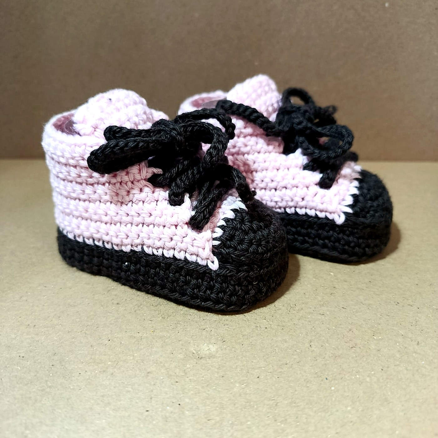 Bota Serie Chocolate artesanal en crochet - imagen 14