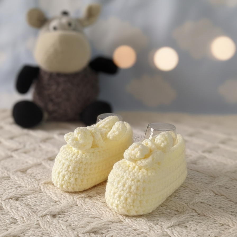 Patuco Lazada Prestosa artesanal en crochet - imagen 2