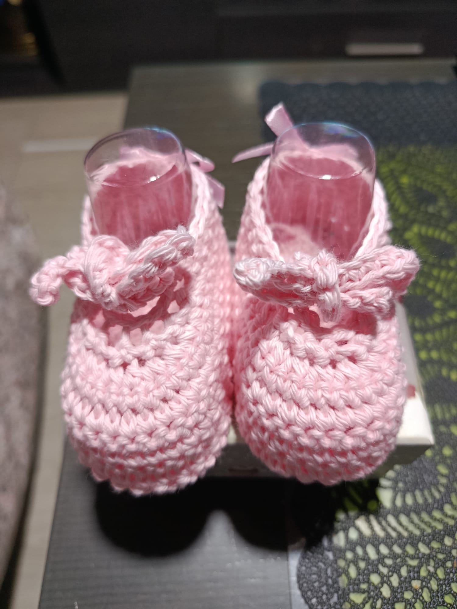Patuco Lazada Prestosa artesanal en crochet - imagen 6