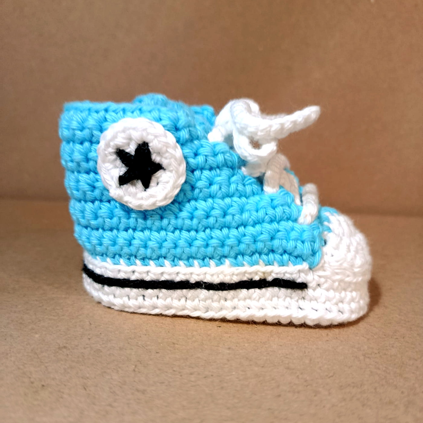 Patuco Prestosa Star artesanal en crochet - imagen 2