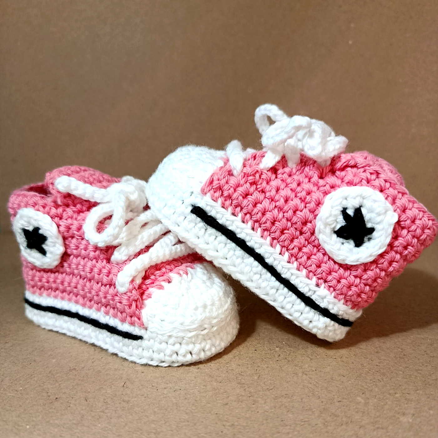 Patuco Prestosa Star artesanal en crochet - imagen 3