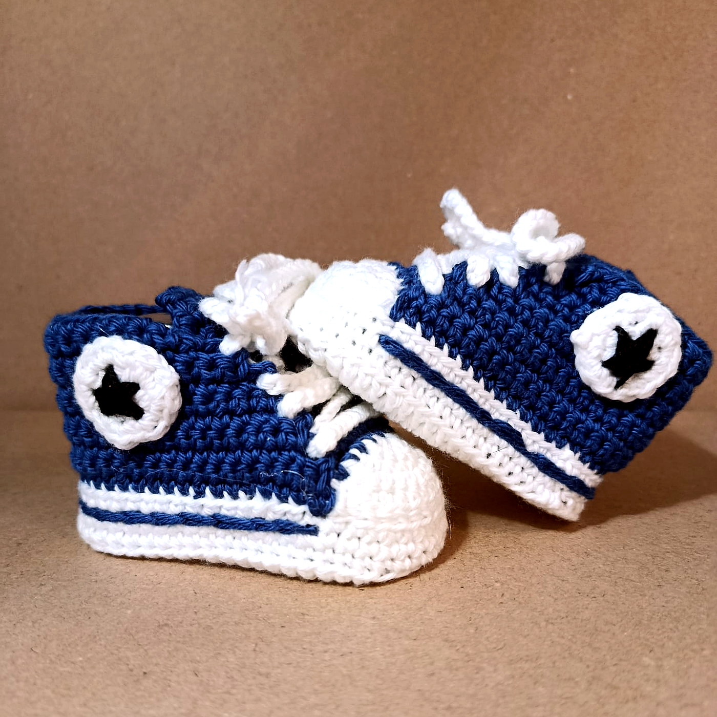 Patuco Prestosa Star artesanal en crochet - imagen 5