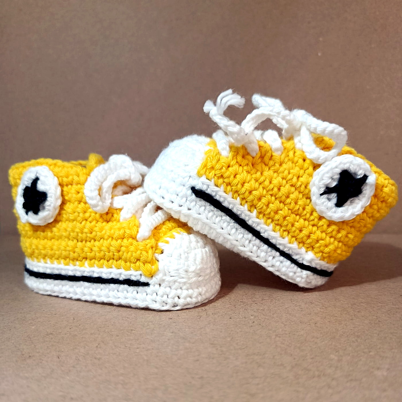 Patuco Prestosa Star artesanal en crochet - imagen 7