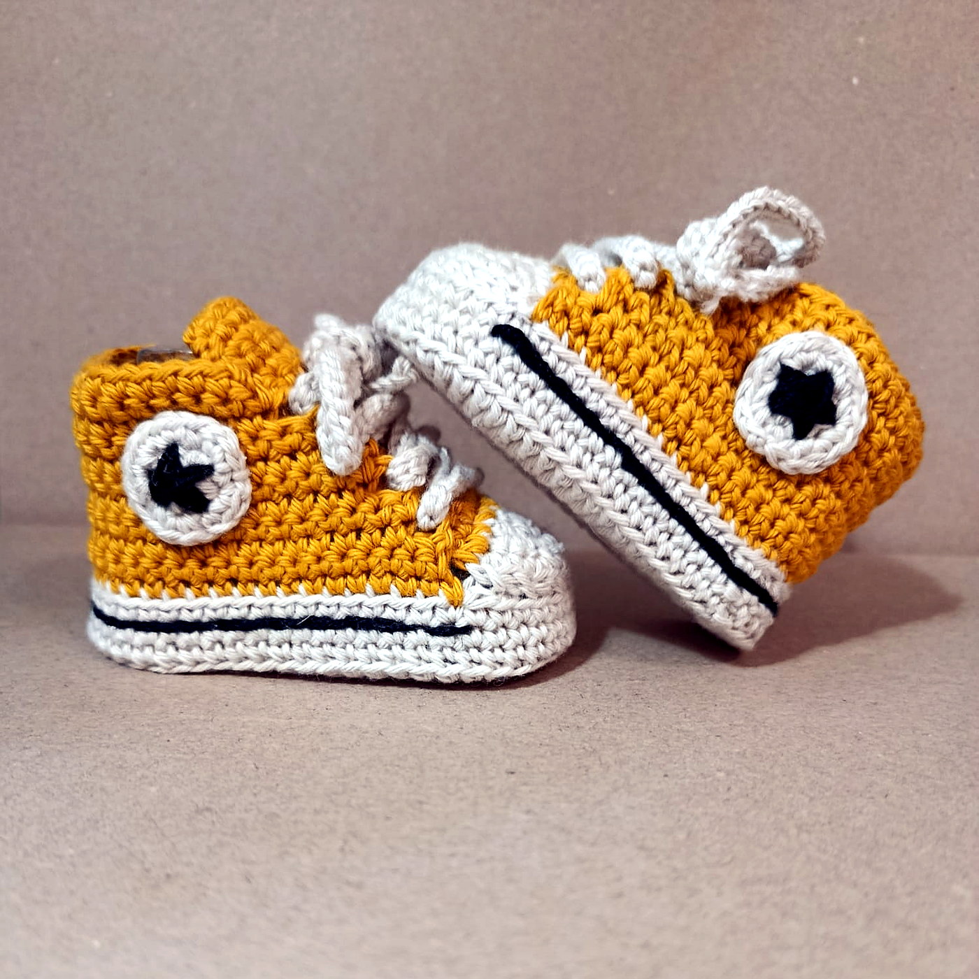 Patuco Prestosa Star artesanal en crochet - imagen 13
